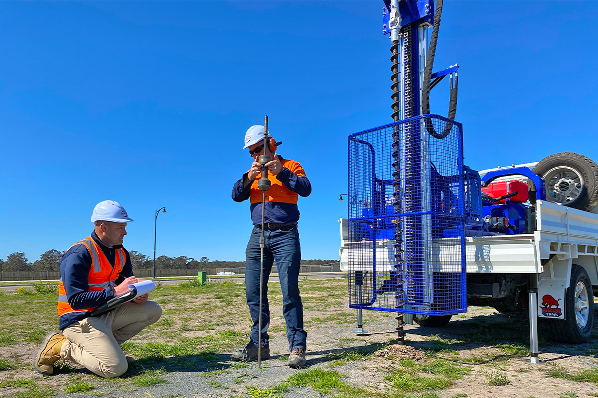 drilling and investigation